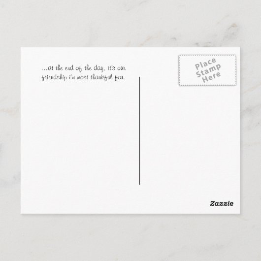 友達… ポストカード (裏面)