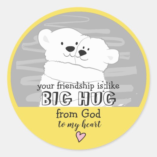 友達 ラウンドシール (正面)