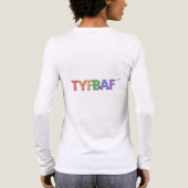 友達Tシャツに感謝 トライブレンドＴシャツ (背面)