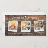 友霜の降りただちとココアキス雪だるま3 – フォトカード (正面)