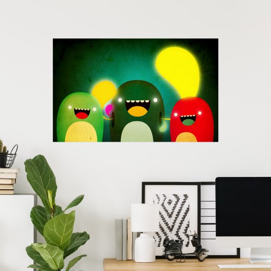 友風変わり友 ポスター (ホームオフィス)