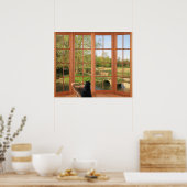 友魅力的人とのコッツウォールズカントリー側 ポスター (キッチン)