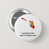 友KLOBUCHAR 2020ボタンのためのフロリダ 缶バッジ (正面&裏面)