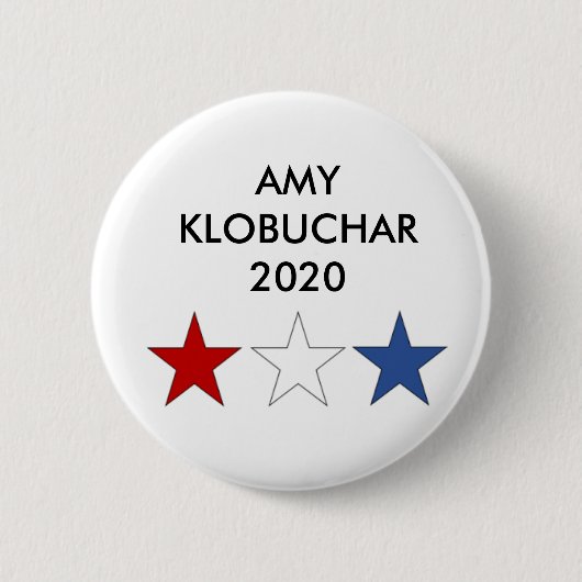 友Klobuchar 2020年の大統領のなボタン 缶バッジ (正面)