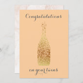 双子おめでとう シーズンカード (正面/裏面)