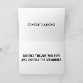 双子が思い出と喜びを倍にする カード (内部)