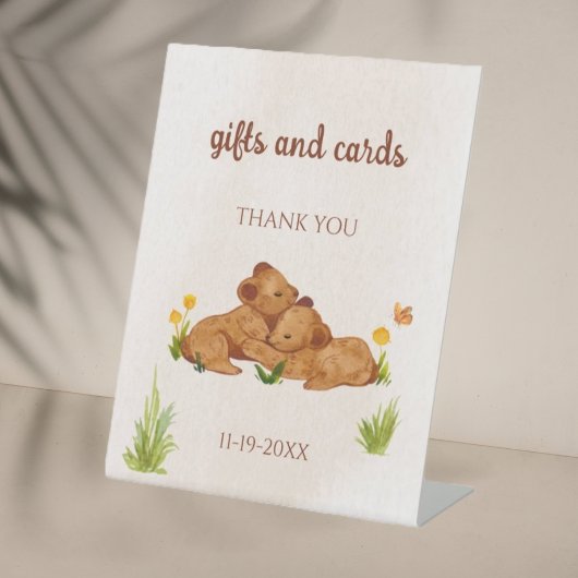 双子が赤男女兼用ちゃんシャワー 台座サイン