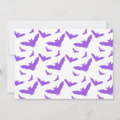 双子が醸造シャワーウィッチハロウィーンカルドロン 招待状 (裏面)