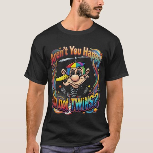 双子じゃないよ tee tシャツ (正面)