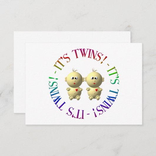 双子だ！ (正面/裏面)