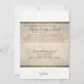 双子だ!ベビーシャワー招待状 招待状 (裏面)