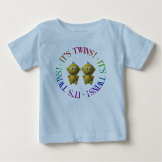 双子だ！ ベビーTシャツ