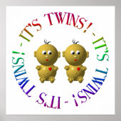 双子だ！ ポスター (正面)