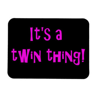 双子だ！マグネット マグネット