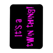 双子だ！マグネット マグネット (縦)