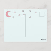 双子ちゃんです！おめでとう - かわいいウサギ ポストカード (裏面)