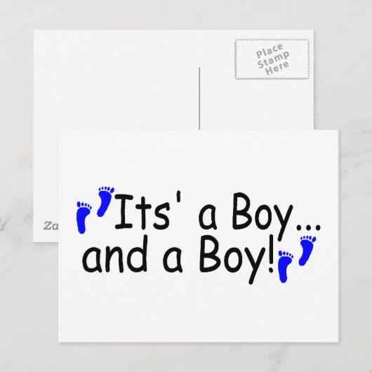 双子と少年 ポストカード (正面/裏面)