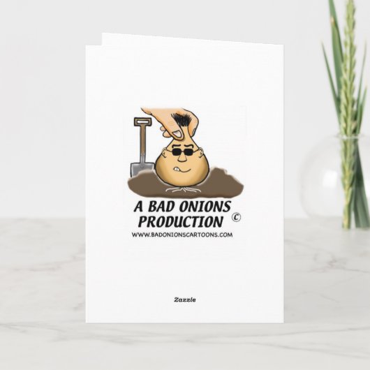 双子と新しいママのための誕生日カード カード (裏面)