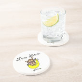 双子とGIrlの新しい母の贈り物 コースター (側面)