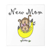 双子とGIrlの新しい母の贈り物 ノートパッド (正面)