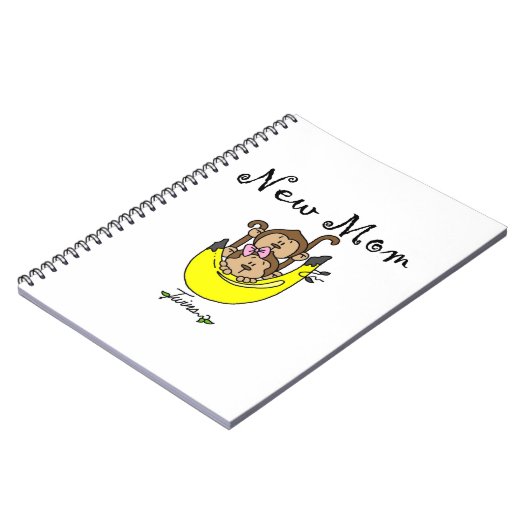 双子とGIrlの新しい母の贈り物 ノートブック (左側)