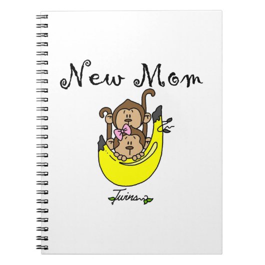双子とGIrlの新しい母の贈り物 ノートブック (正面)