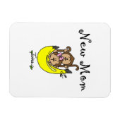 双子とGIrlの新しい母の贈り物 マグネット (横)