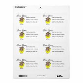 双子とGIrlの新しい母の贈り物 ラベル (フルシート)