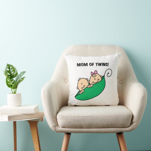 双子のお母さん – ポッドギフトの中のエンドウ クッション (椅子)
