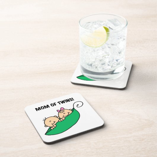 双子のお母さん – ポッドギフトの中のエンドウ コースター (右側)
