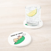 双子のお母さん – ポッドギフトの中のエンドウ コースター (側面)