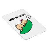 双子のお母さん – ポッドギフトの中のエンドウ マグネット (右側)