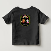 双子のお母さん（双子が別人格の場合） トドラーTシャツ (裏面)