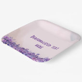 双子のお茶フローラ赤ちゃんシャワー ペーパープレート (傾斜あり)