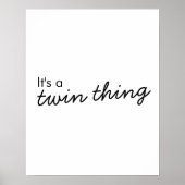 双子のものだ |マッモダンチめまい ポスター (正面)