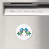 双子のオウム マグネット (インサイチュ (食洗機))