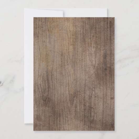 双子のカウボーイ赤ちゃん歓迎会 招待状 (裏面)