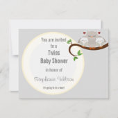 双子のシャワーの中性粒子 招待状 (正面)