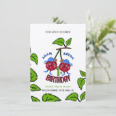 双子のチェリーボーイ 招待状 (スタンド正面)