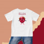 双子のチェリー ベビーTシャツ