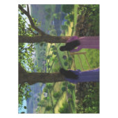 双子のテーブルクロスのグレン テーブルクロス (正面)