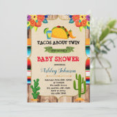 双子のテーマパーティーの招待状について 招待状 (スタンド正面)