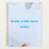 双子のテーマ プランナー手帳 (正面)