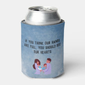 双子のパパ 缶クーラー (缶正面)