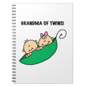 双子のプレゼントのおばあちゃん ノートブック (正面)
