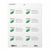 双子のプレゼントのおばあちゃん ラベル (フルシート)