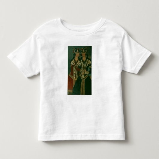 双子のポートレート トドラーTシャツ (正面)