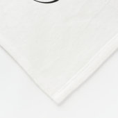 双子のマイルストー男女兼用ンベビー動物 フリースブランケット (角)