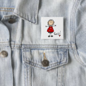 双子のママTシャツ&ギフト 缶バッジ (インサイチュ)