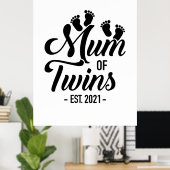 双子のムーム2021 ポスター (ホームオフィス)